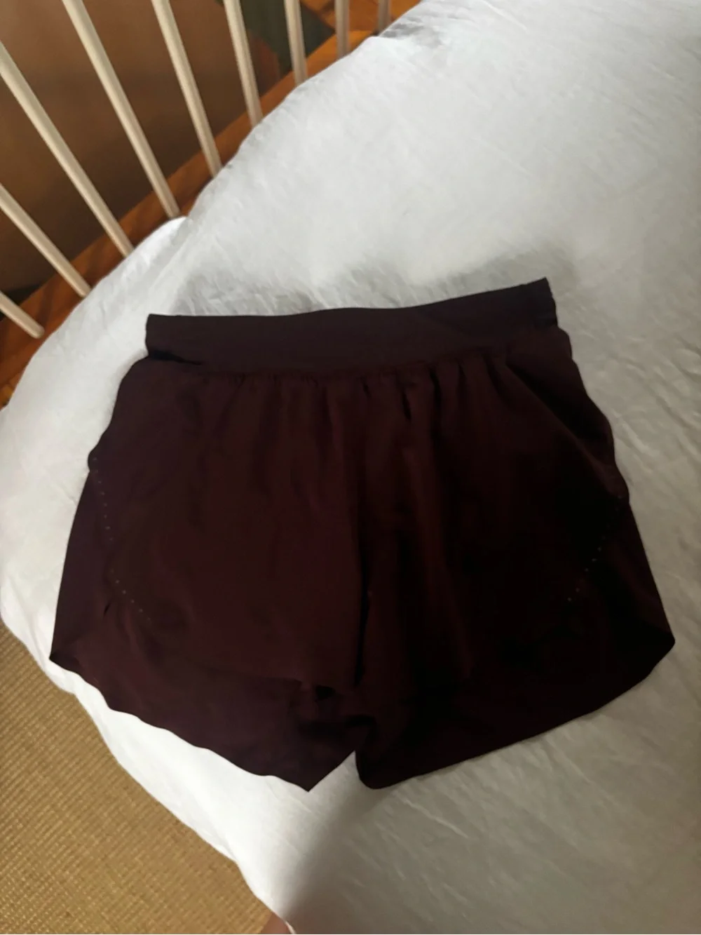 Lululemon Fast and Free High-Rise Classic-Fit Split Short 3 Goodnight Plum